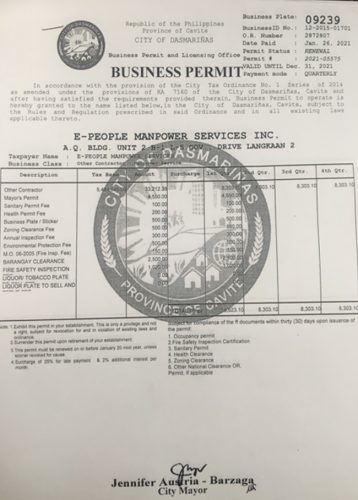business permit