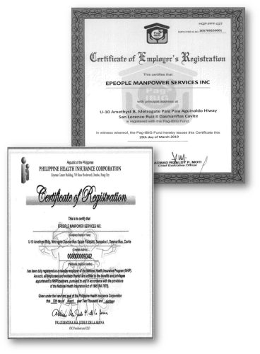 cert of reg